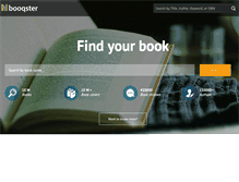 Tablet Screenshot of booqster.com